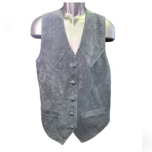 Springwest Leather Vest sz M‎